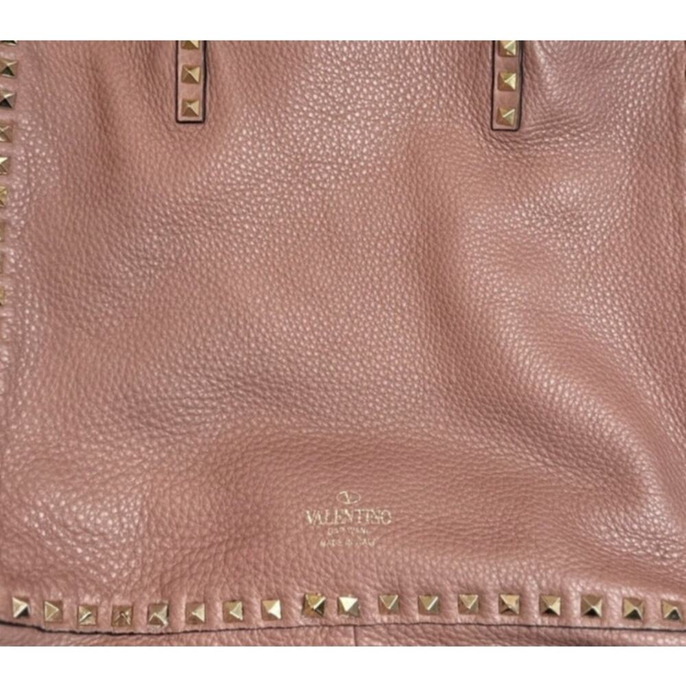 Valentino large Rockstud trapeze tote - reversible pink and grey! - Picture 7 of 10